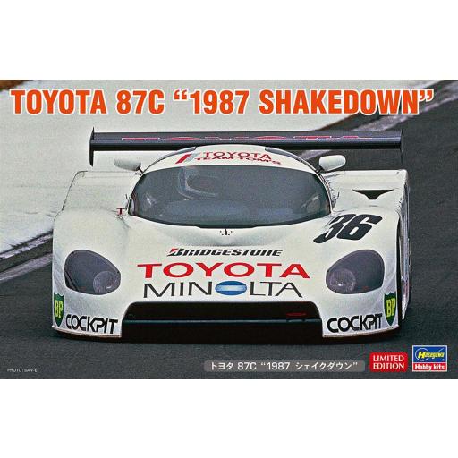  1/24 Toyota 87C Shakedown 1987
