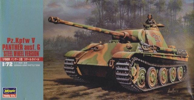 1/72 Pz.Kpfw V Panther Ausf. G Ruedas de Acero