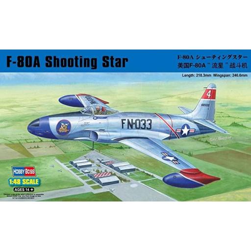 1/48 F-80A Shooting Star fighter