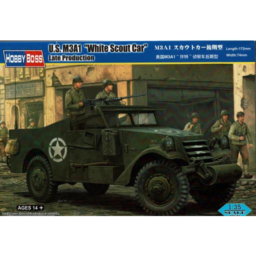 1/35 U.S. M3A1 White Scout Car - Late Production