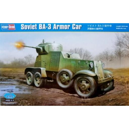 1/35 Soviet BA-3 Armor Car 