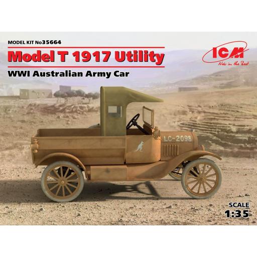 1/35 Ford Model T 1917 Utility  - WWI Australian Army