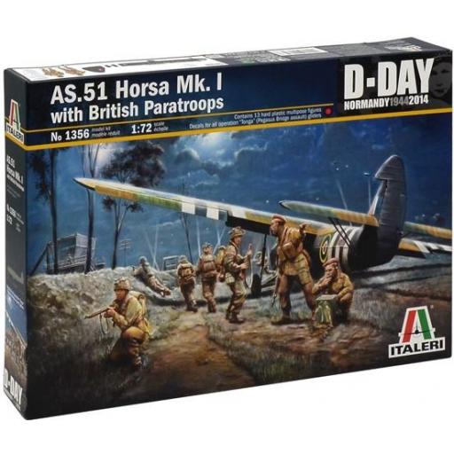 1/72 AS.51 Horsa Mk.I con Paracaidistas Británicos