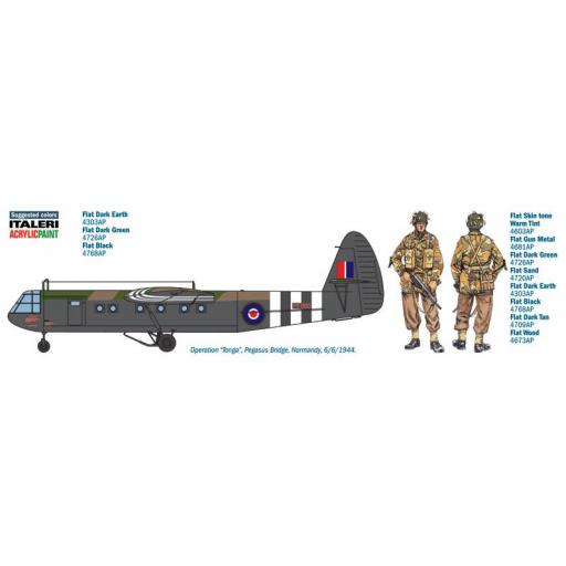 1/72 AS.51 Horsa Mk.I con Paracaidistas Británicos [1]