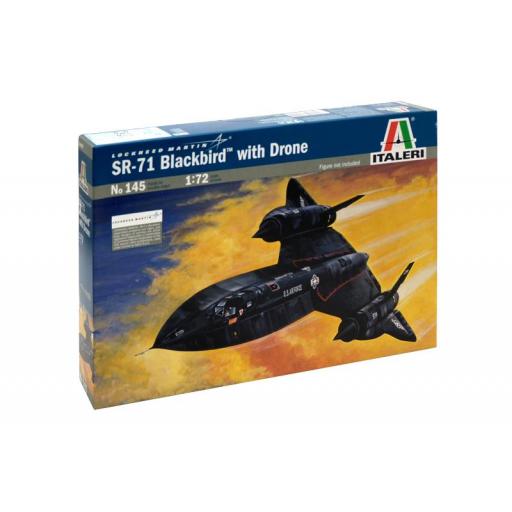 1/72 SR-71 Blackbird with Drone