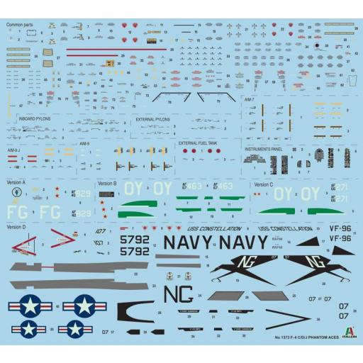 1/72 F-4 C/D/J Phantom II Aces [1]