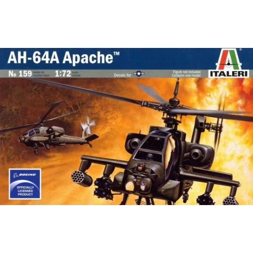 1/72 Helicóptero AH-64A Apache