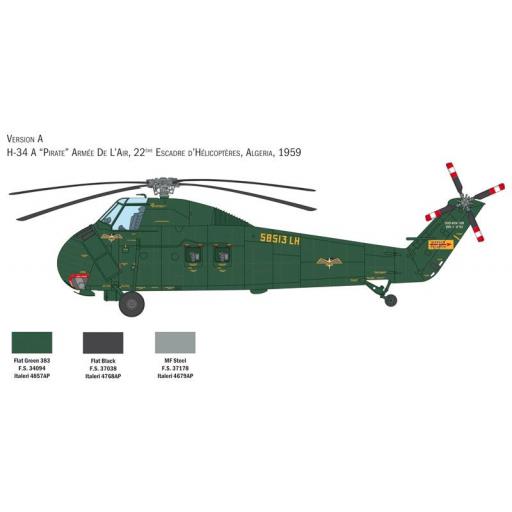 1/48 Helicóptero H34A Pirate / UH-34D U.S. Marines [2]
