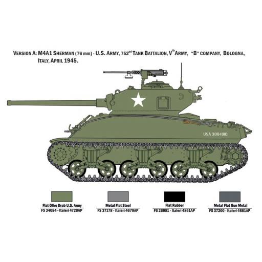 1/35 M4A1 Sherman with U.S. Infantry [1]