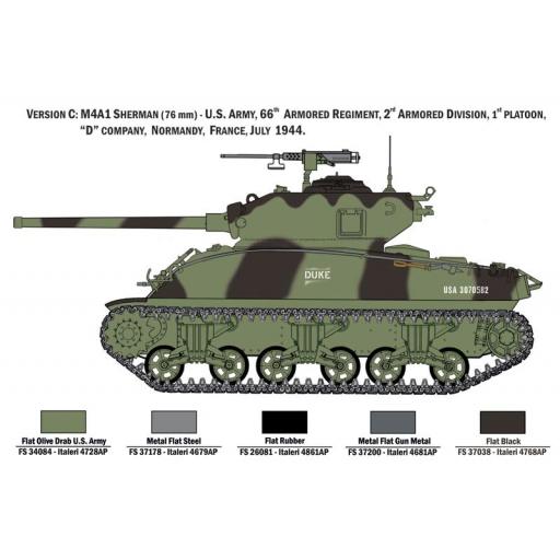 1/35 M4A1 Sherman with U.S. Infantry [3]