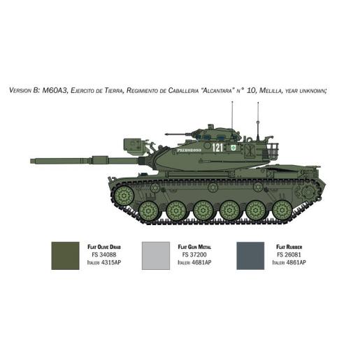 1/35 M60A-3 MBT - Calcas Españolas [1]