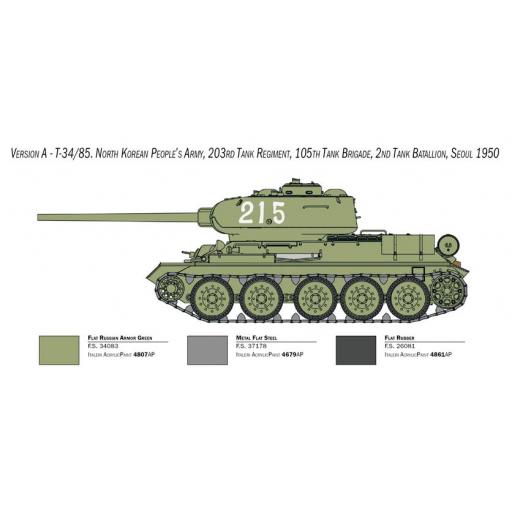 1/35 T-34/85 "Korean War" [1]