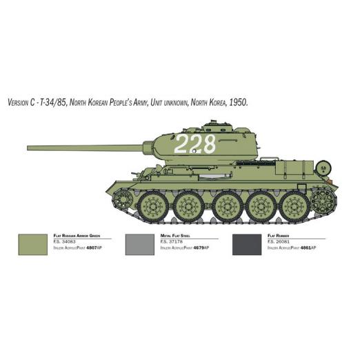 1/35 T-34/85 "Korean War" [2]
