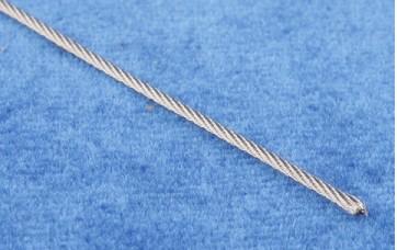 Cable de Acero trenzado 1.0mm x 1m.