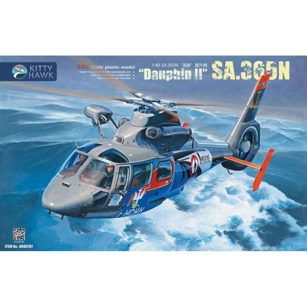 1/48 Helicóptero Dauphin II SA.365N