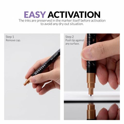 Oro Oscuro - Metallic Marker Gaahleri [1]