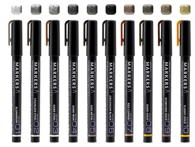Metallic Markers Gaahleri