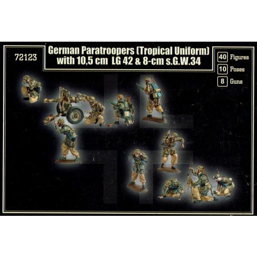 1/72 Paracaidistas Alemanes (Uniforme Tropical) 2ª G.M. [1]