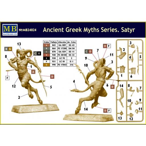 1/24 Ancient Greek Myths Series. Satyr [1]