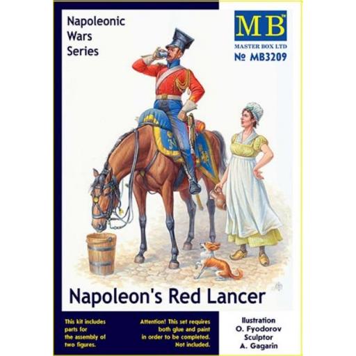 1/32 Napoleon´s Red Lancer. Napoleonic War Series