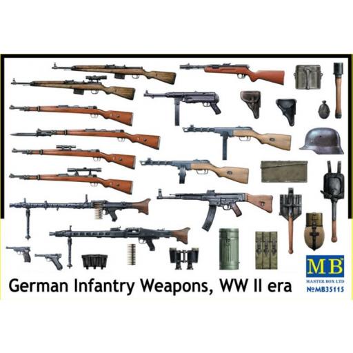 1/35 German Infantry Weapons WWII era
