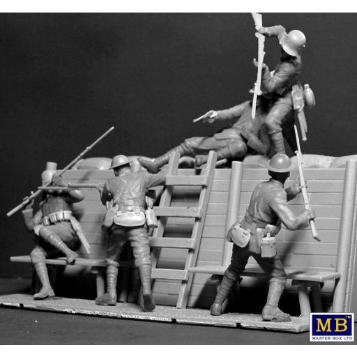 1/35 Lucha cuerpo a cuerpo. Infanterías Alemana y Británica. 1ªGM [3]