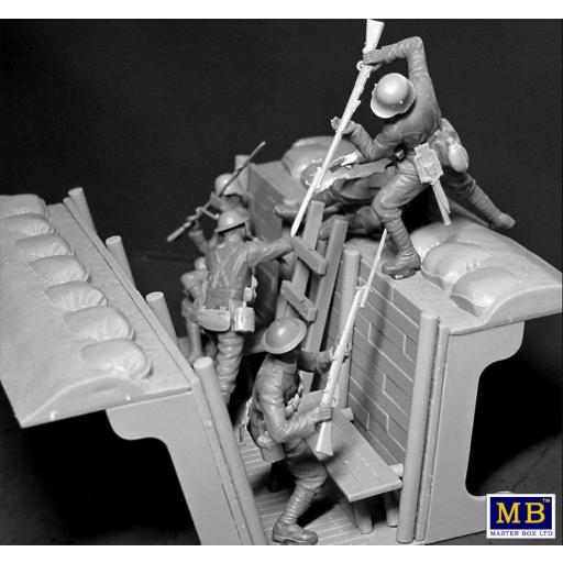 1/35 Lucha cuerpo a cuerpo. Infanterías Alemana y Británica. 1ªGM [2]