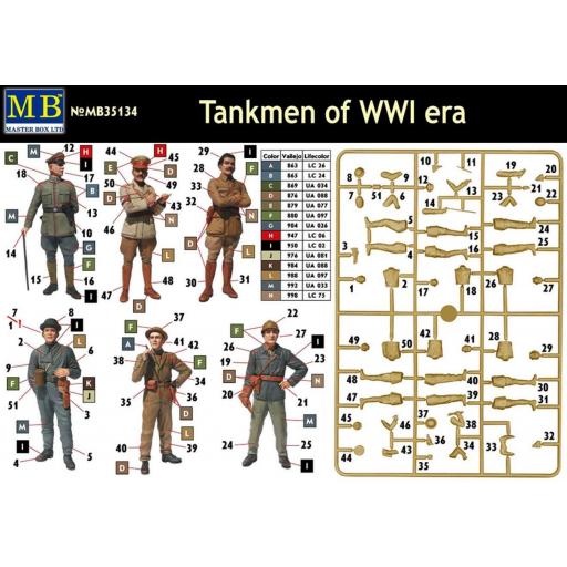 1/35 Tanquistas de la Primera Guerra Mundial [1]