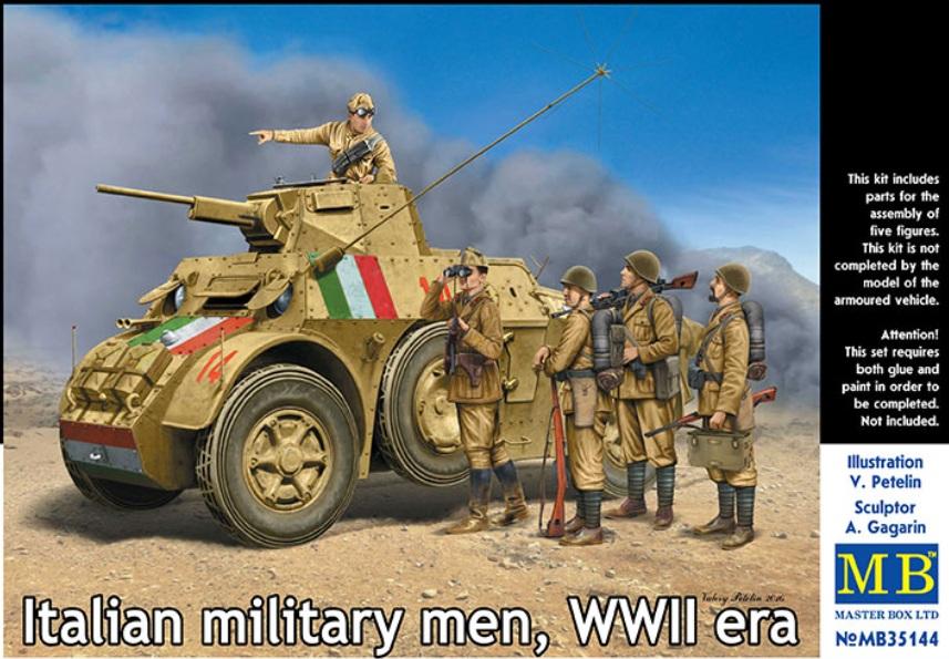 1/35 Militares Italianos, Segunda Guerra Mundial