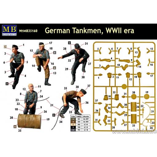 1/35 Tanquistas Alemanes. 2ªGM [1]