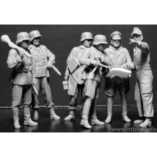 1/35 "Los paramos aquí". Militares Alemanes. 2ªGM [2]