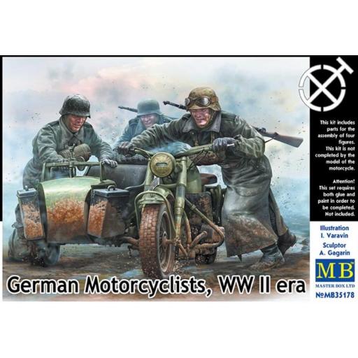 1/35 Motoristas Alemanes 2ª Guerra Mundial