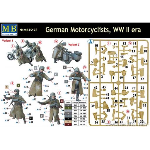 1/35 Motoristas Alemanes 2ª Guerra Mundial [1]