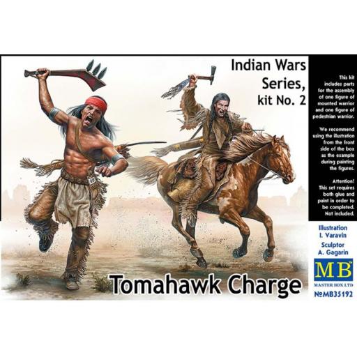 1/35 Tomahawk Charge. Indian War Series nº2