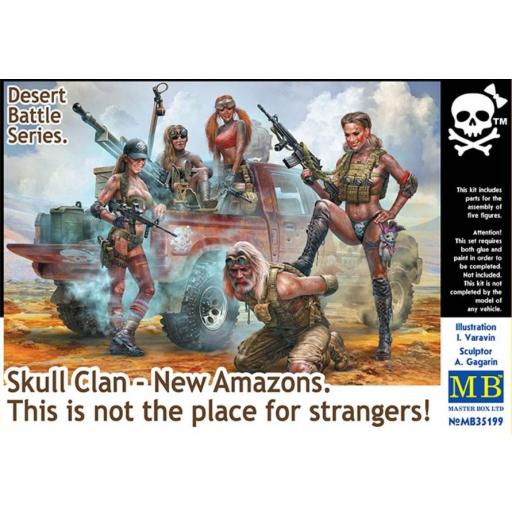 1/35 New Amazons. "This is not the place for strangers !"