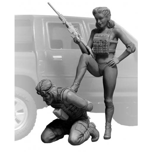 1/35 New Amazons. "This is not the place for strangers !" [3]