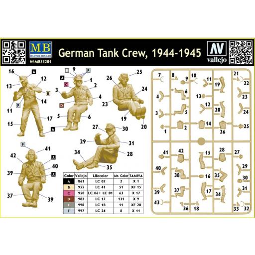 1/35 German Tank Crew 1944-1945 [1]