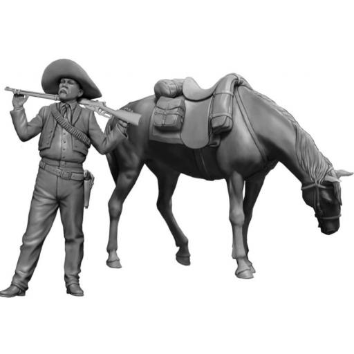 1/35 Outlow. Gunslinger series. Kit No.3 -Pedro Melgoza - Bounty Hunter [2]