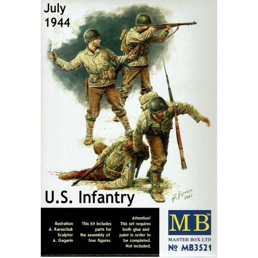 1/35 U.S. Infantry, July 1944