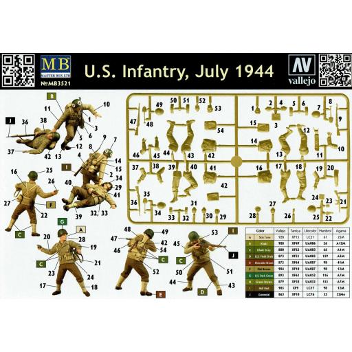 1/35 U.S. Infantry, July 1944 [1]