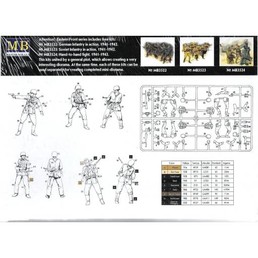 1/35 Infantería Alemana en acción, 1941-42 (Serie Frente del Este, kit n.1) [1]