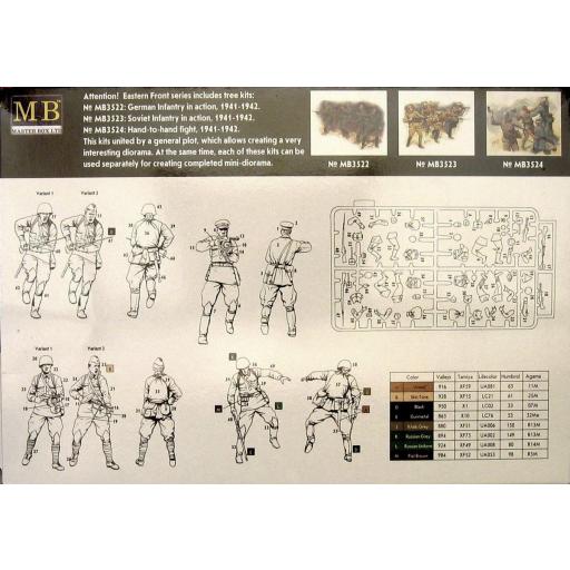 1/35 Infantería Soviética en acción, 1941-42 (Serie Frente del Este, kit n.2) [1]