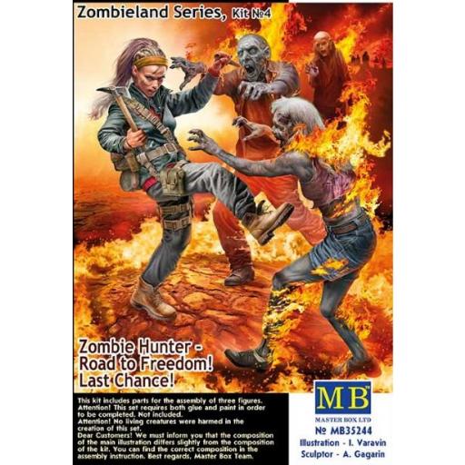 1/35 Camino a la libertad. Cazadores de Zombies, Ultima Oportunidad. Set nº 4