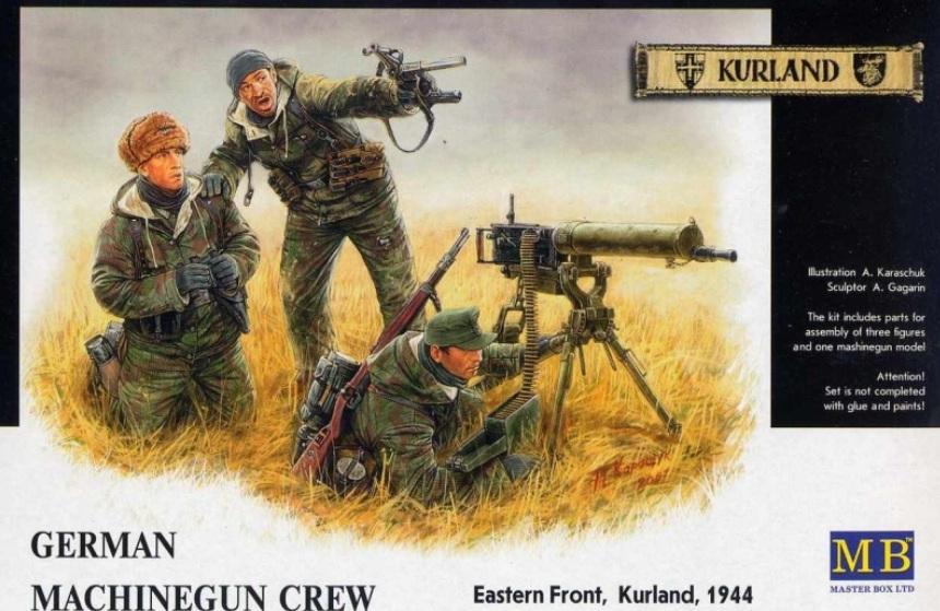 1/35 Ametralladores Alemanes. Frente del Este. Kurland 1944