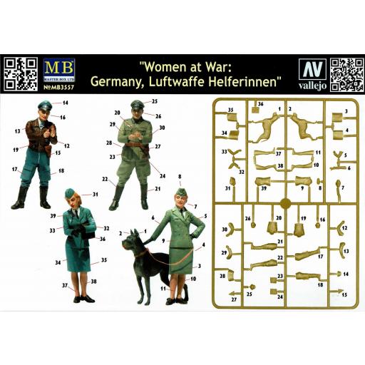 1/35 Women at War: Germany, Luftwaffe Helferinnen [1]