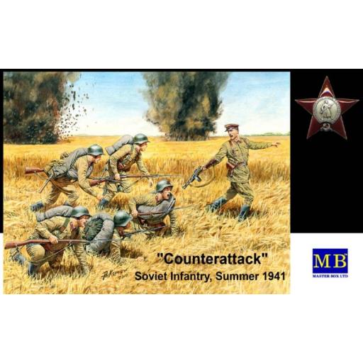 1/35 Contrataque. Infantería Soviética. Verano 1941