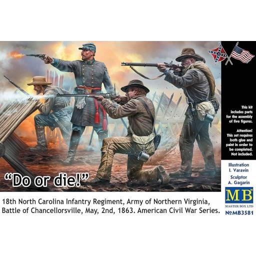 1/35 " Do or die !" . American Civil War Series
