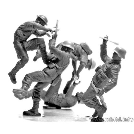 1/35 Lucha cuerpo a cuerpo. Infanterías Alemana y Británica. Norte de Africa. 2ªGM [2]