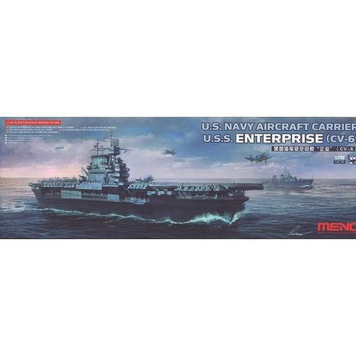 1/700 USS Enterprise - US Navy Aircraft Carrier 