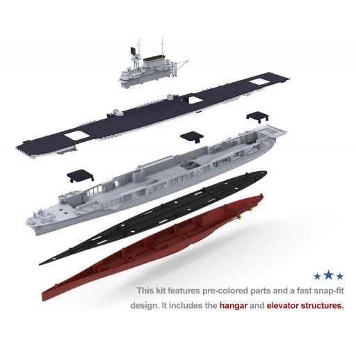 1/700 USS Enterprise - US Navy Aircraft Carrier  [2]